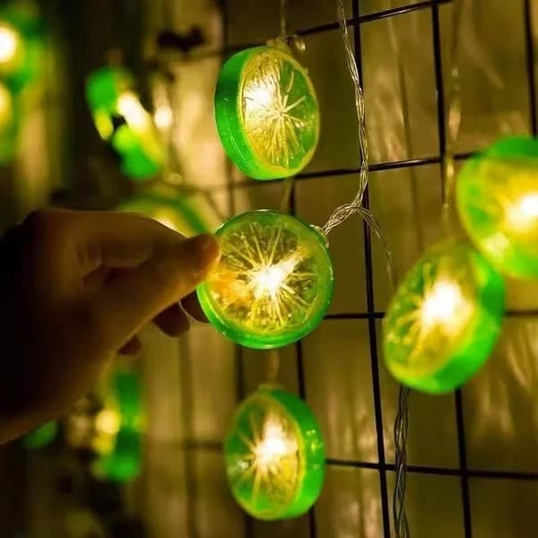 LED Lemon Slice String Light