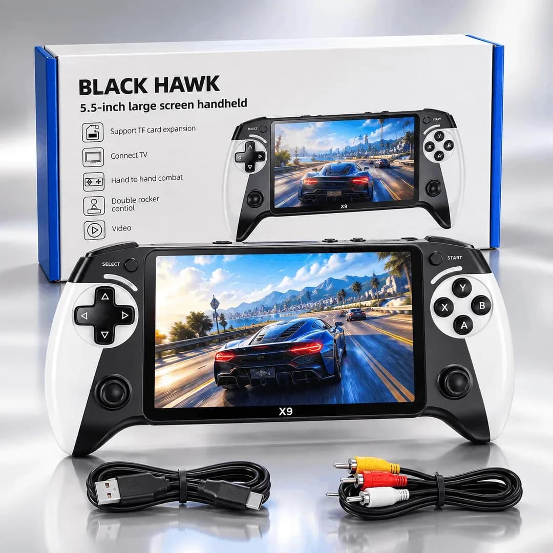 X9 Handheld Game Console (Black Hawk)