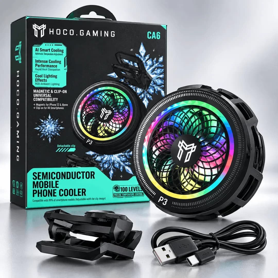 Hoco GA6 Glacier AI Semiconductor Mobile Cooler